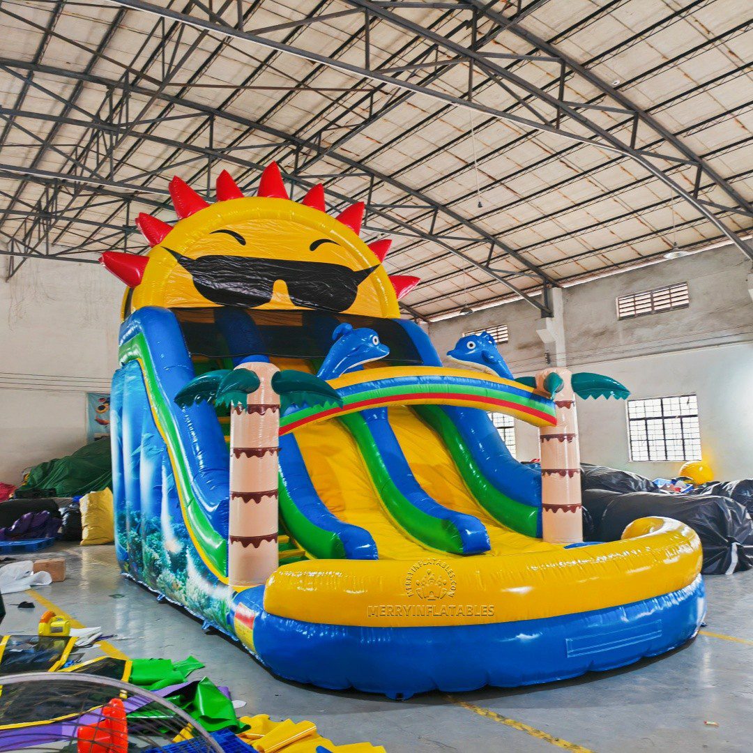 太阳大水滑梯sun palm tree 2