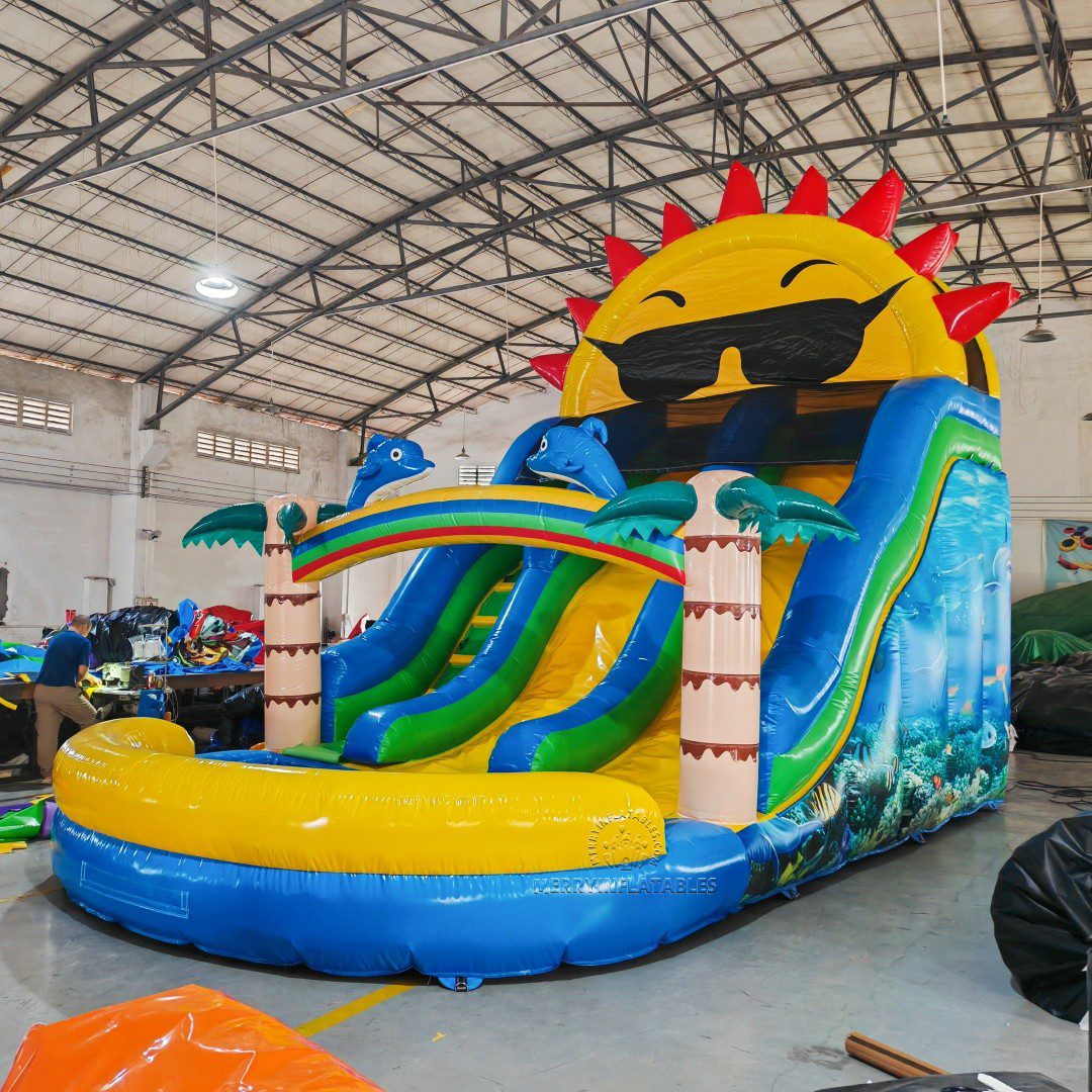 太阳大水滑梯sun palm tree 3