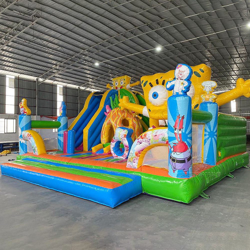 海绵宝宝乐园-8X7X5-Spongebob-cartoon-theme-inflatable-playground-2