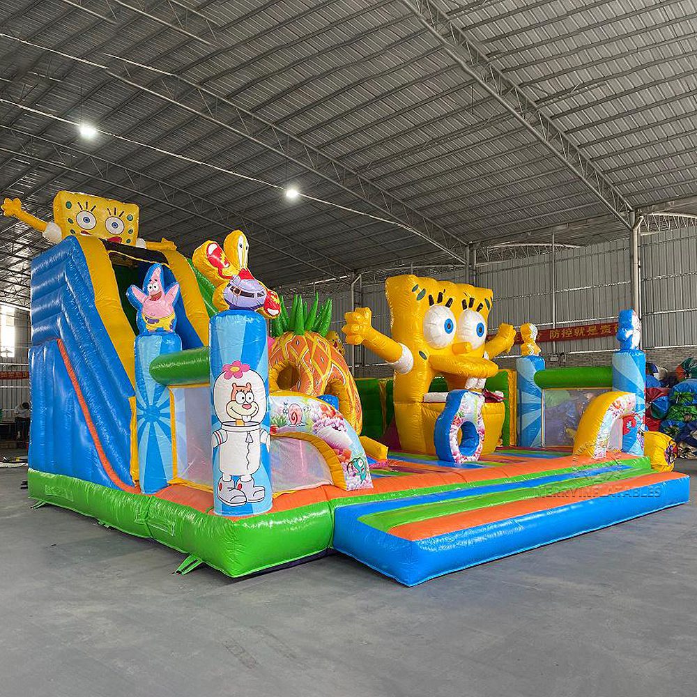 海绵宝宝乐园-8X7X5-Spongebob-cartoon-theme-inflatable-playground-3