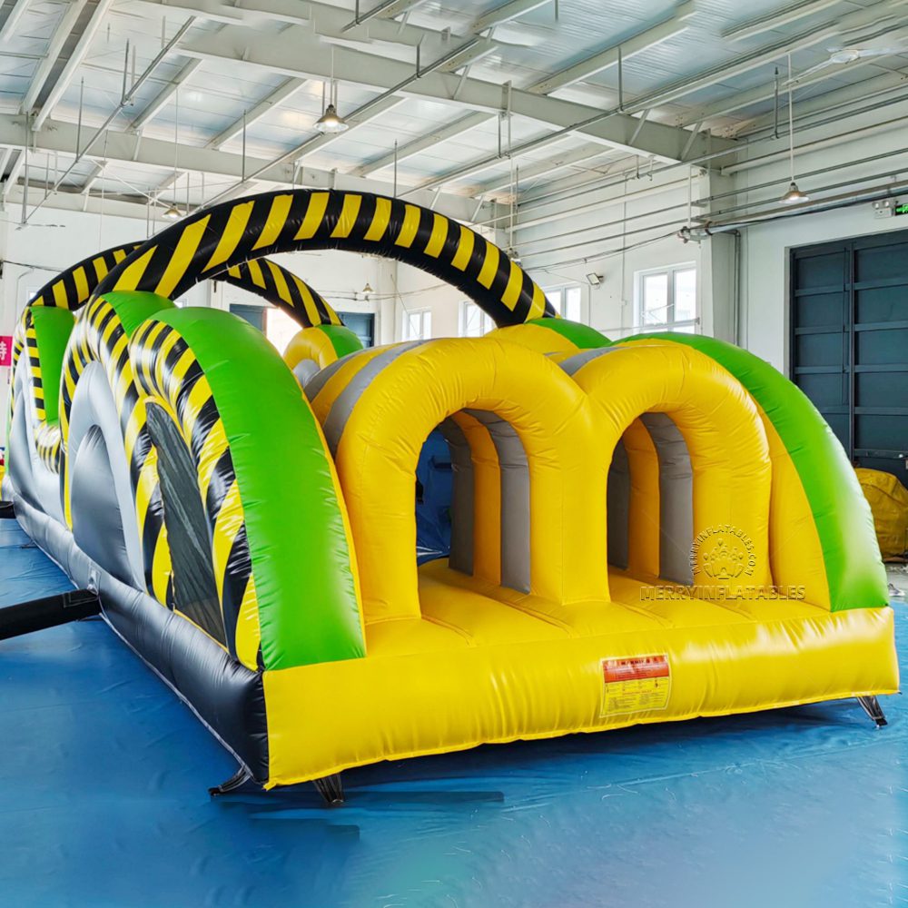 黄色障碍-Giant-Obstacle-course-inflatables-games-race-3
