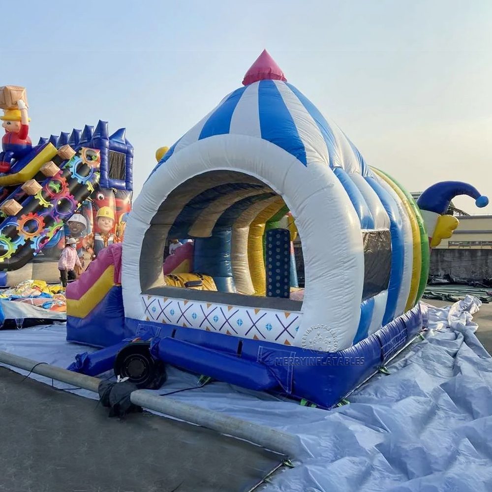 小丑滑梯-Clown-bounce-house-4