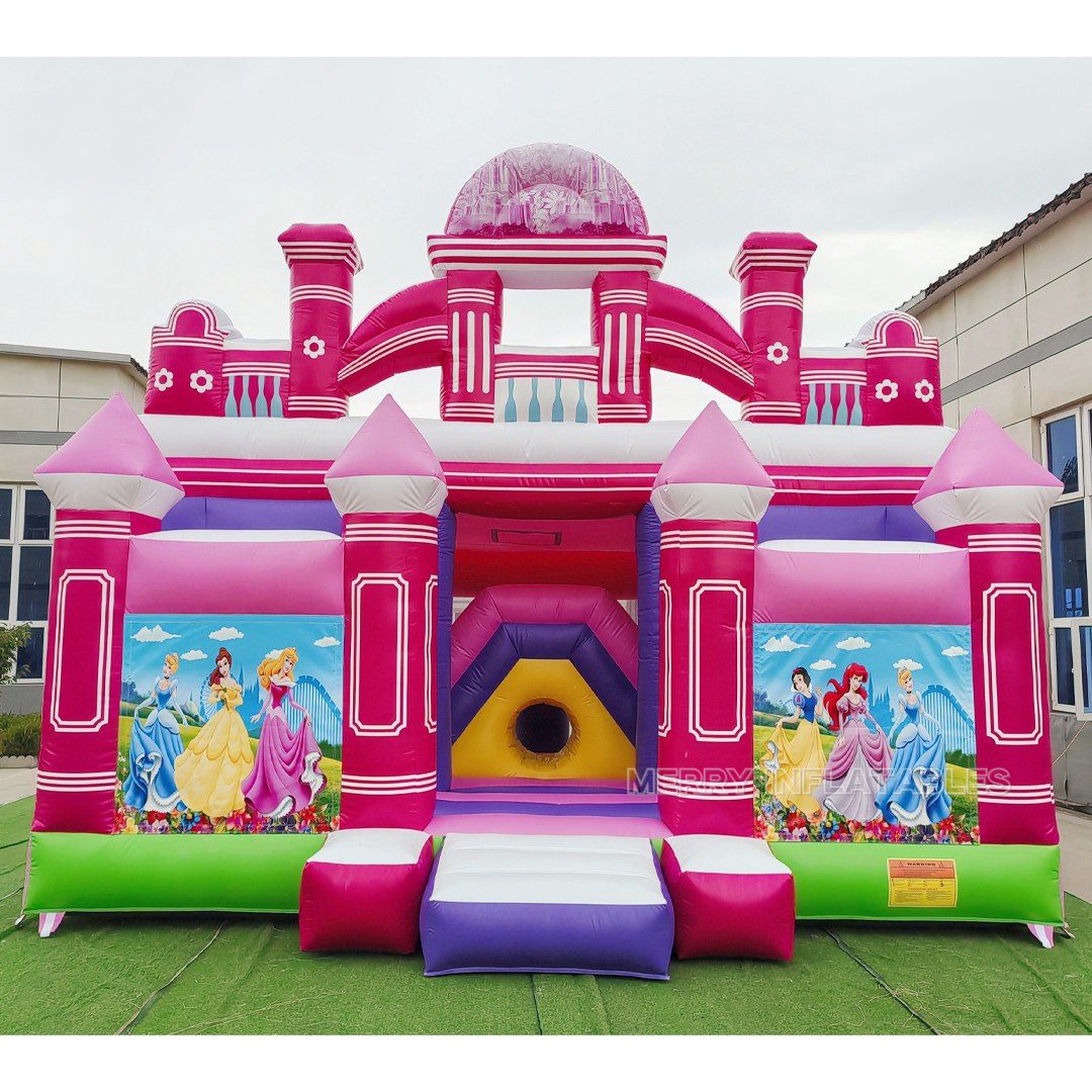 粉色公主跳床 Pink Princess Bounce Ho1_1