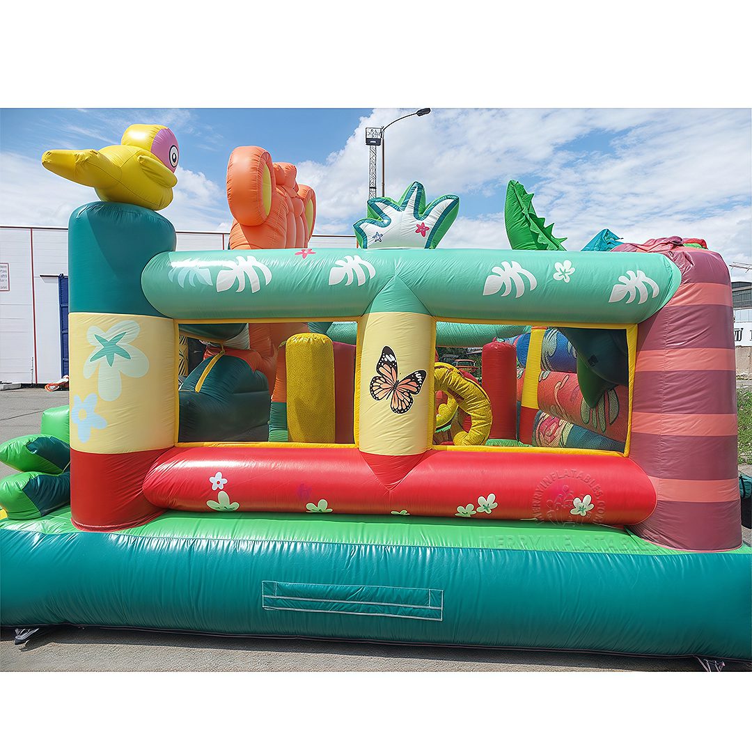 5-老虎乐园 Tiger Funworld Funcity bounce house (5)