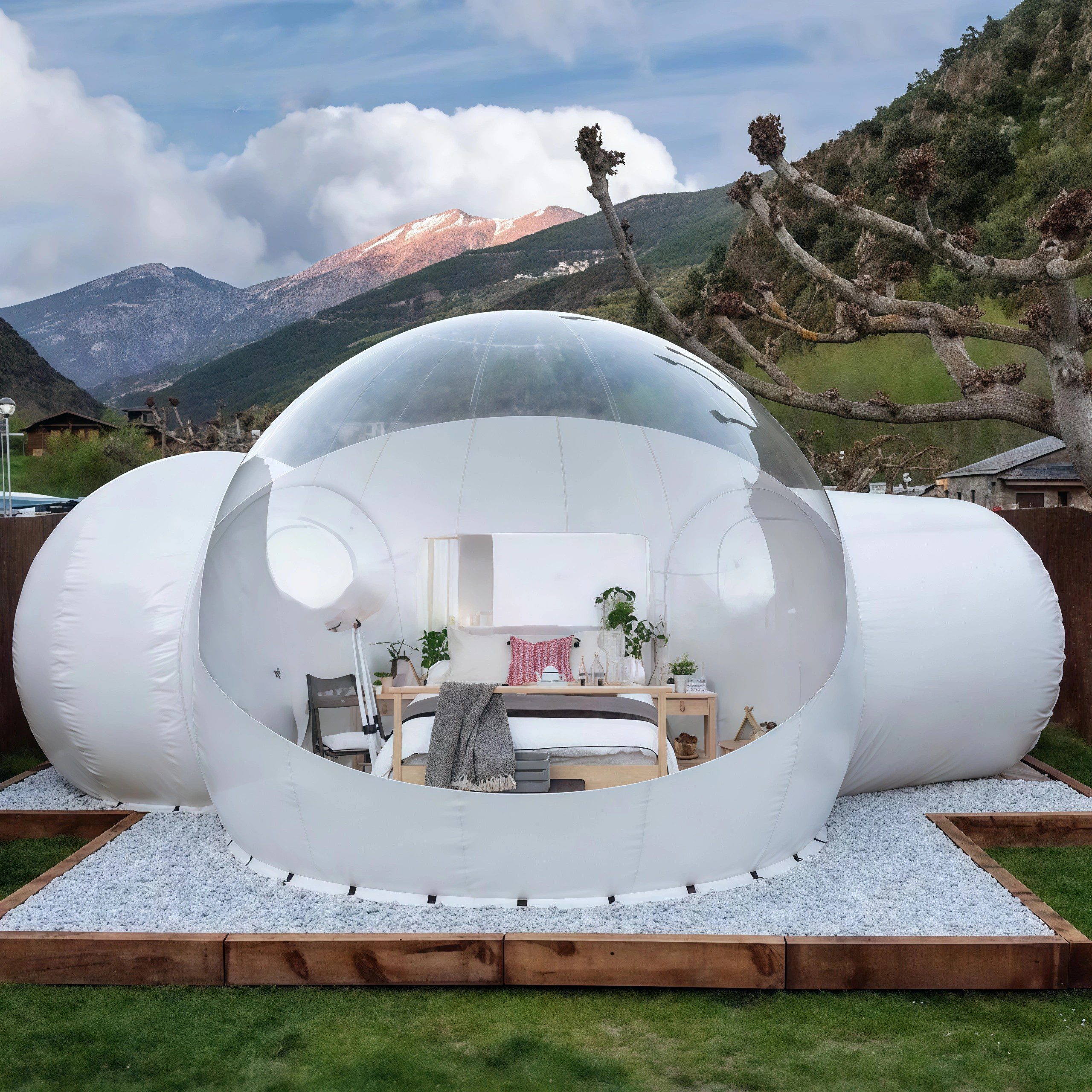 bubble tent 2