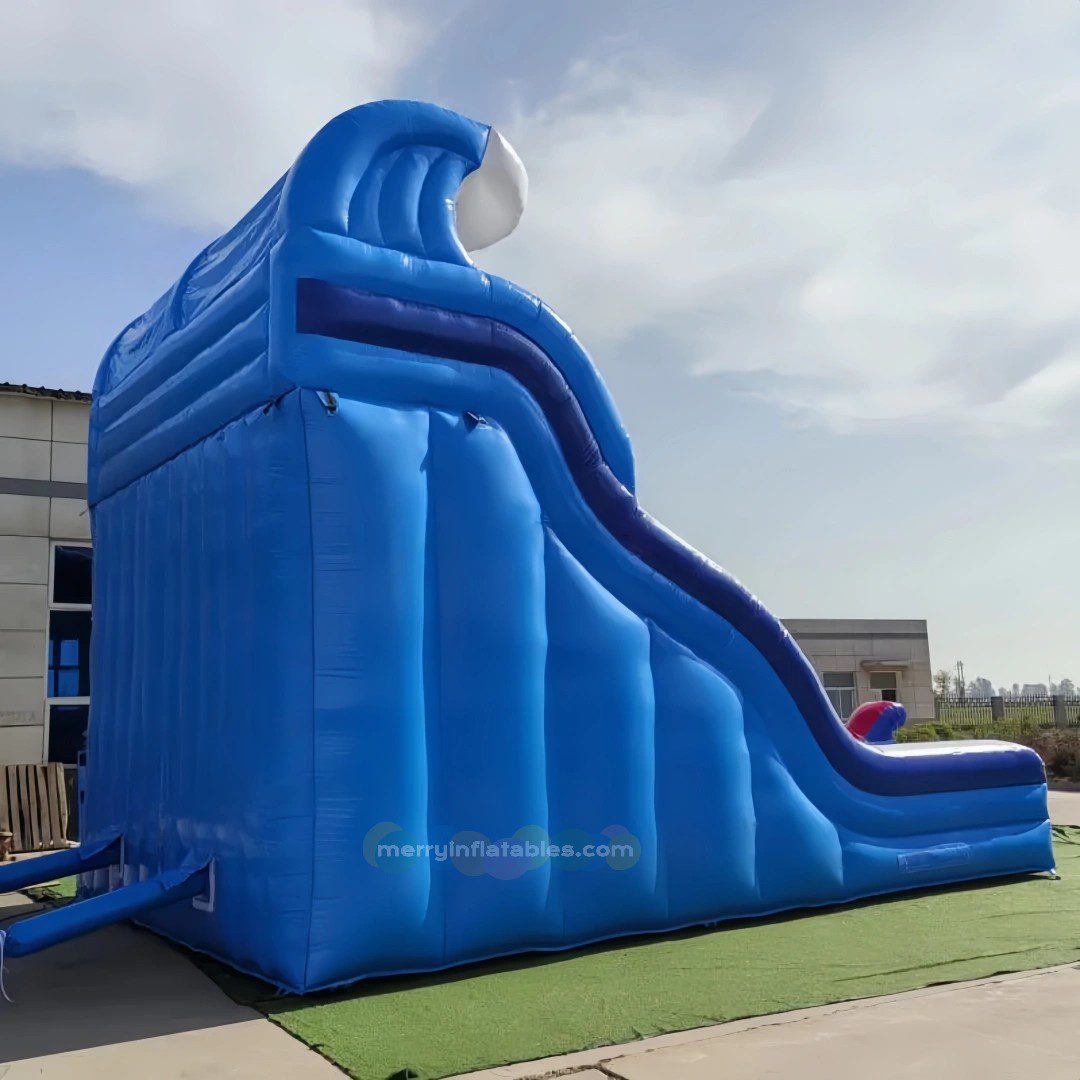 Blue double slides 1