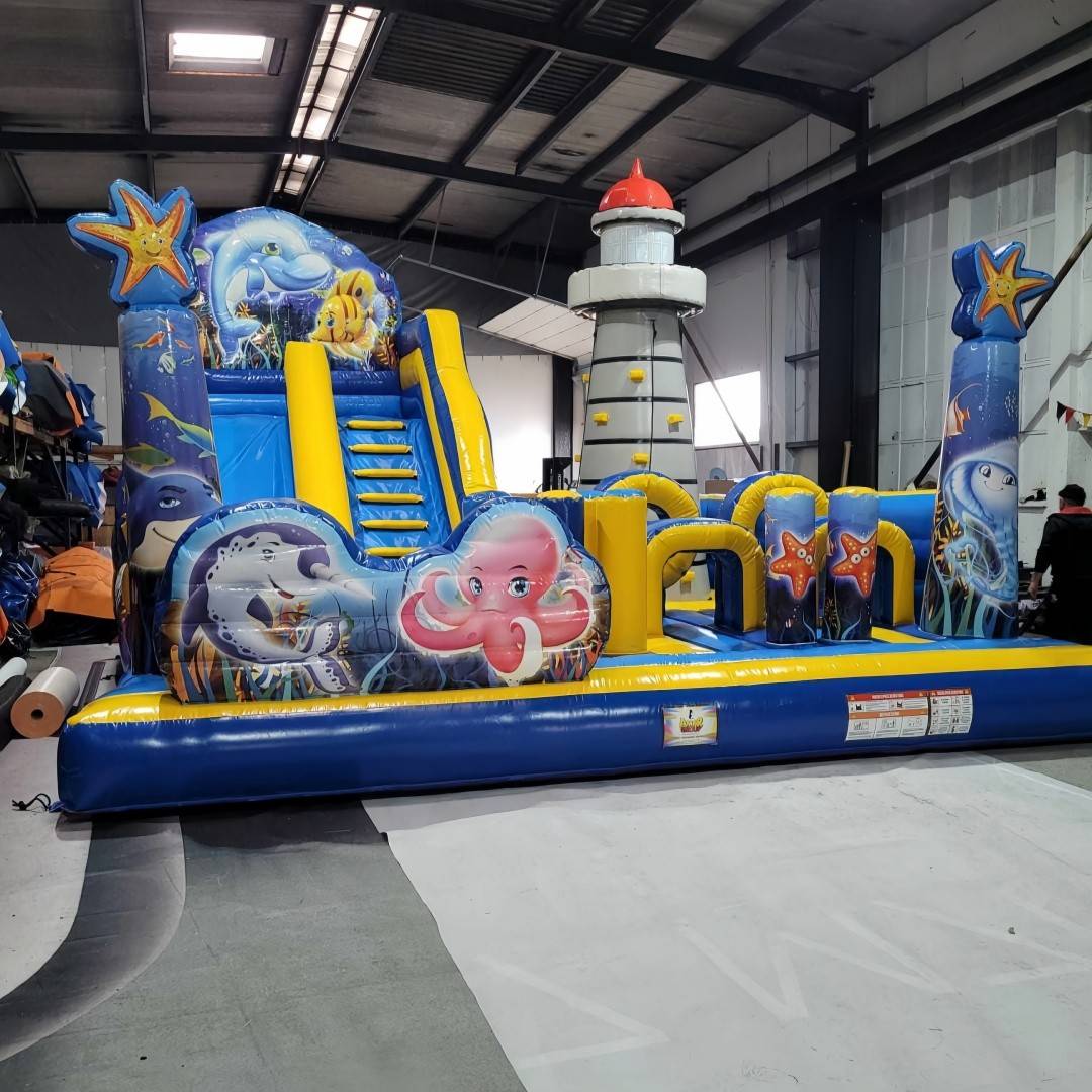 sea life bouncy obstacle 3
