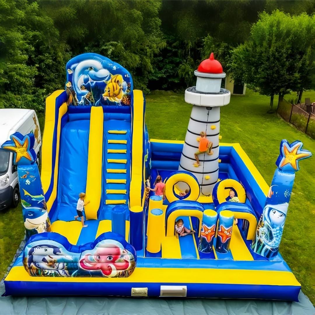 sea life bouncy obstacle 4