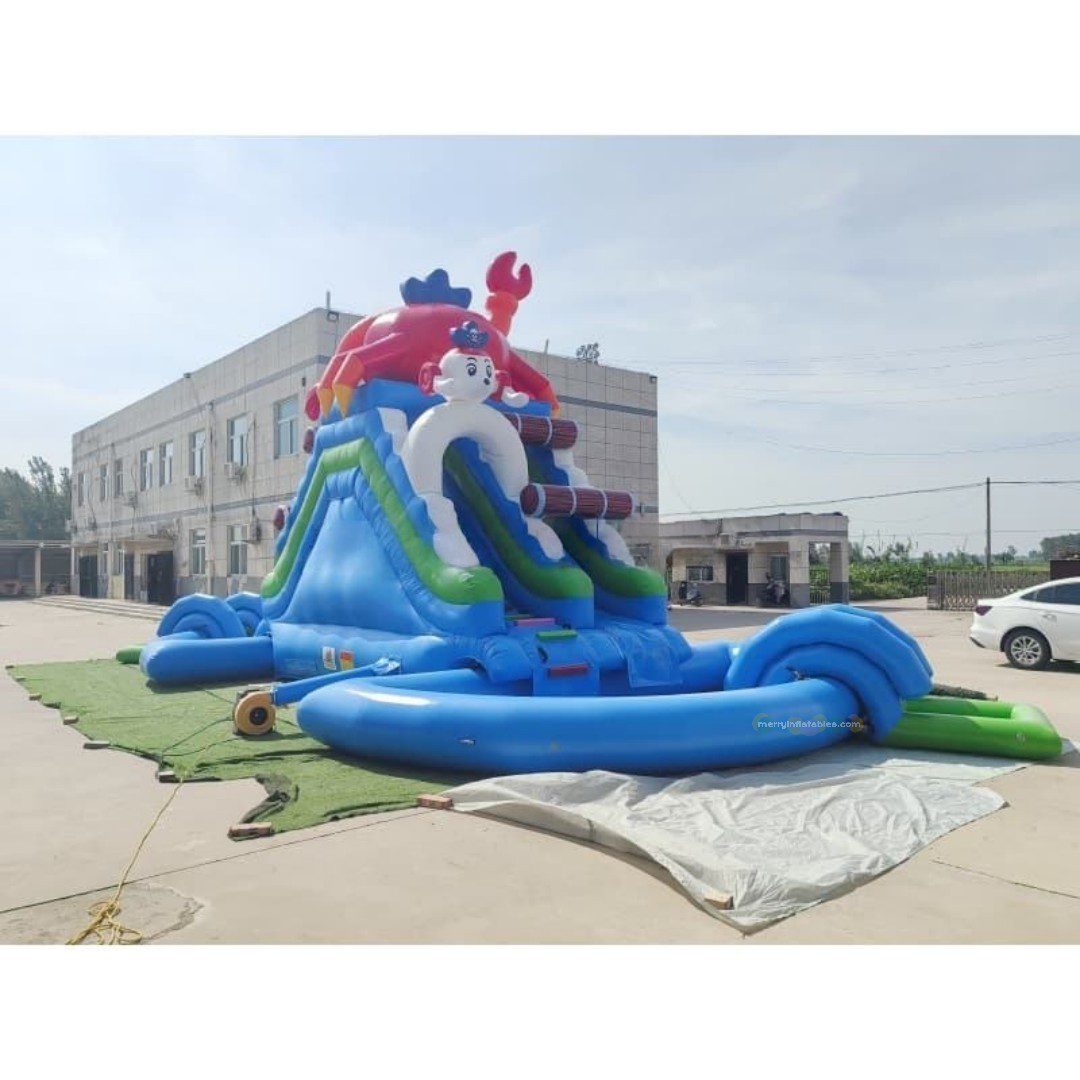 cartoon slide pool 4