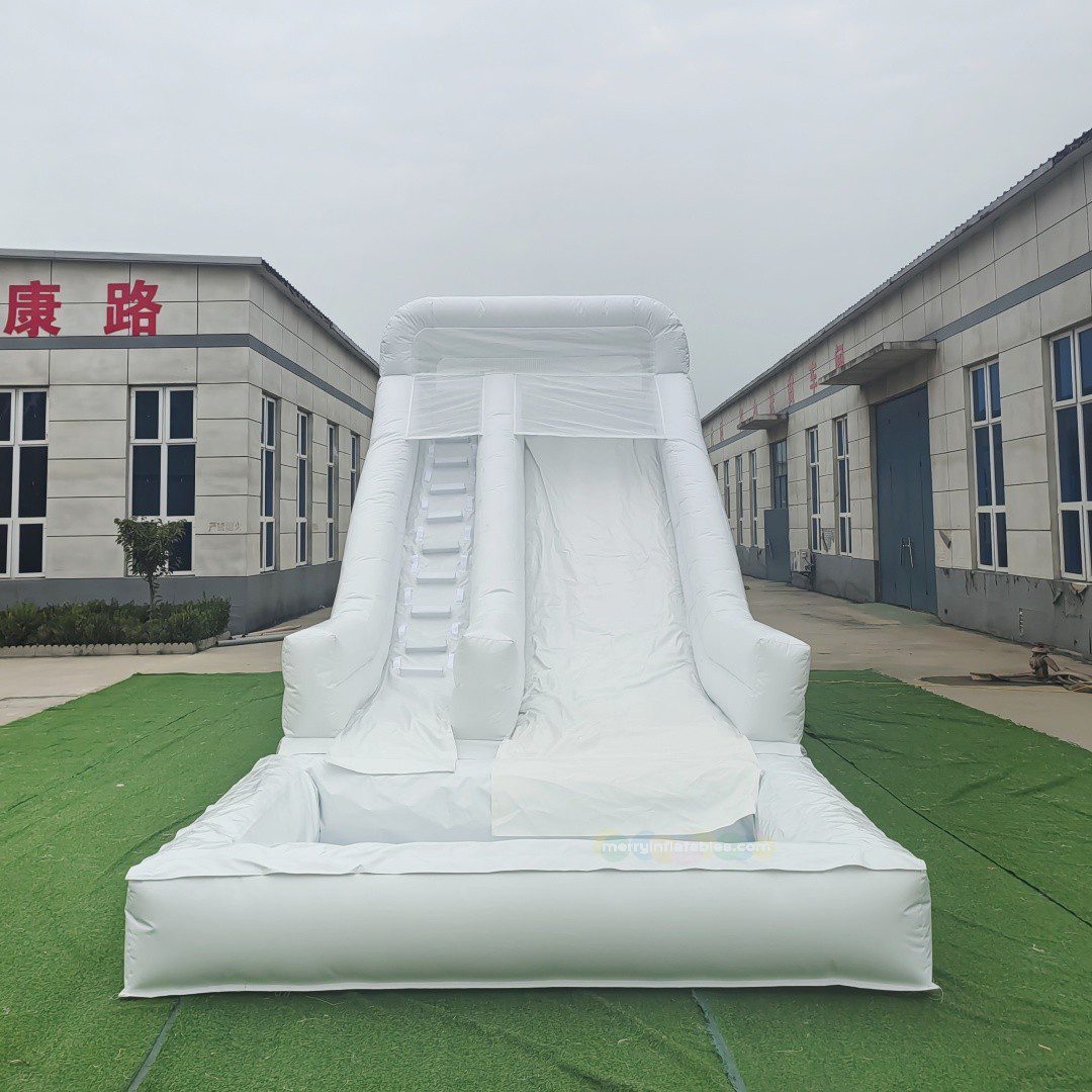 white slide with pool1