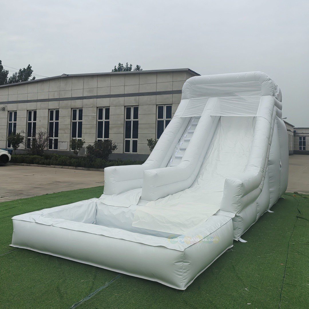 white slide with pool5