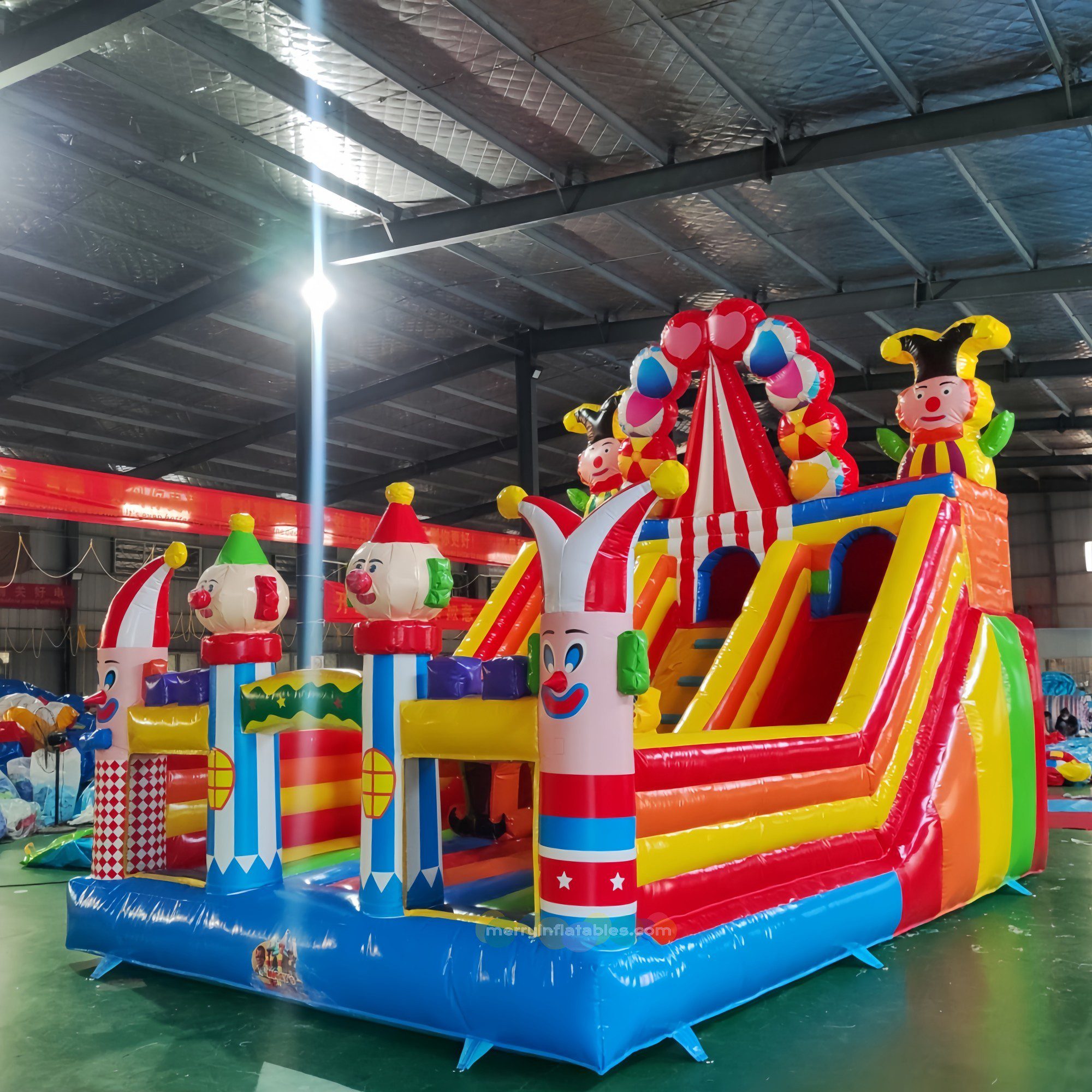 clown theme slide 4