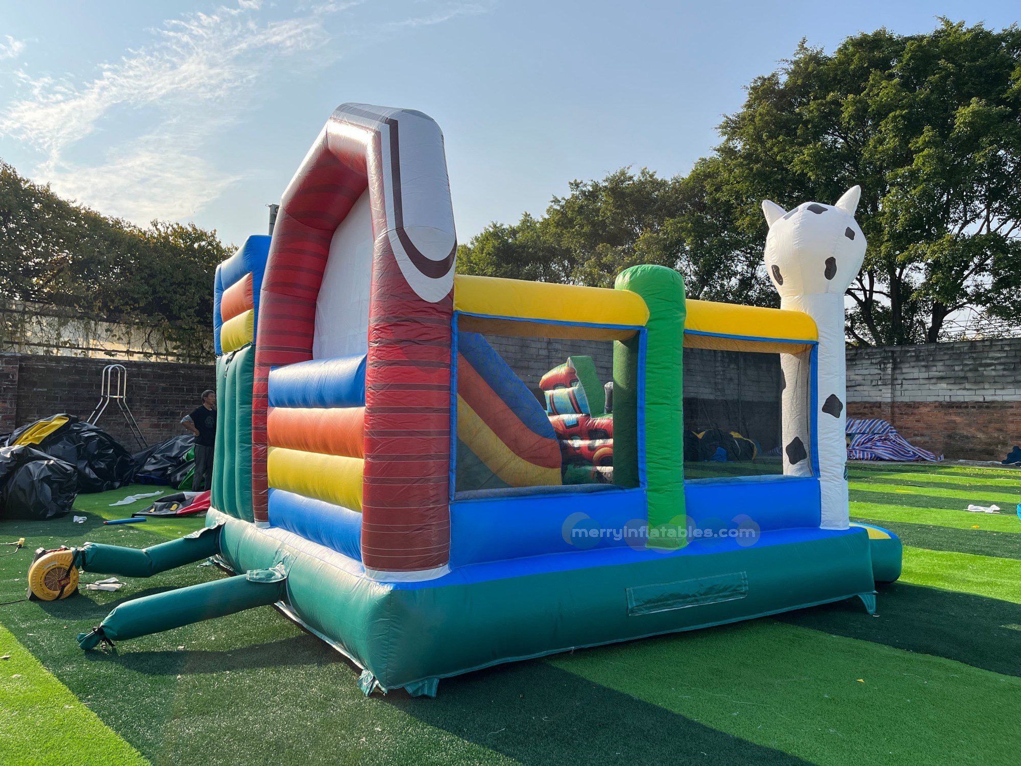 farm bounce house 5