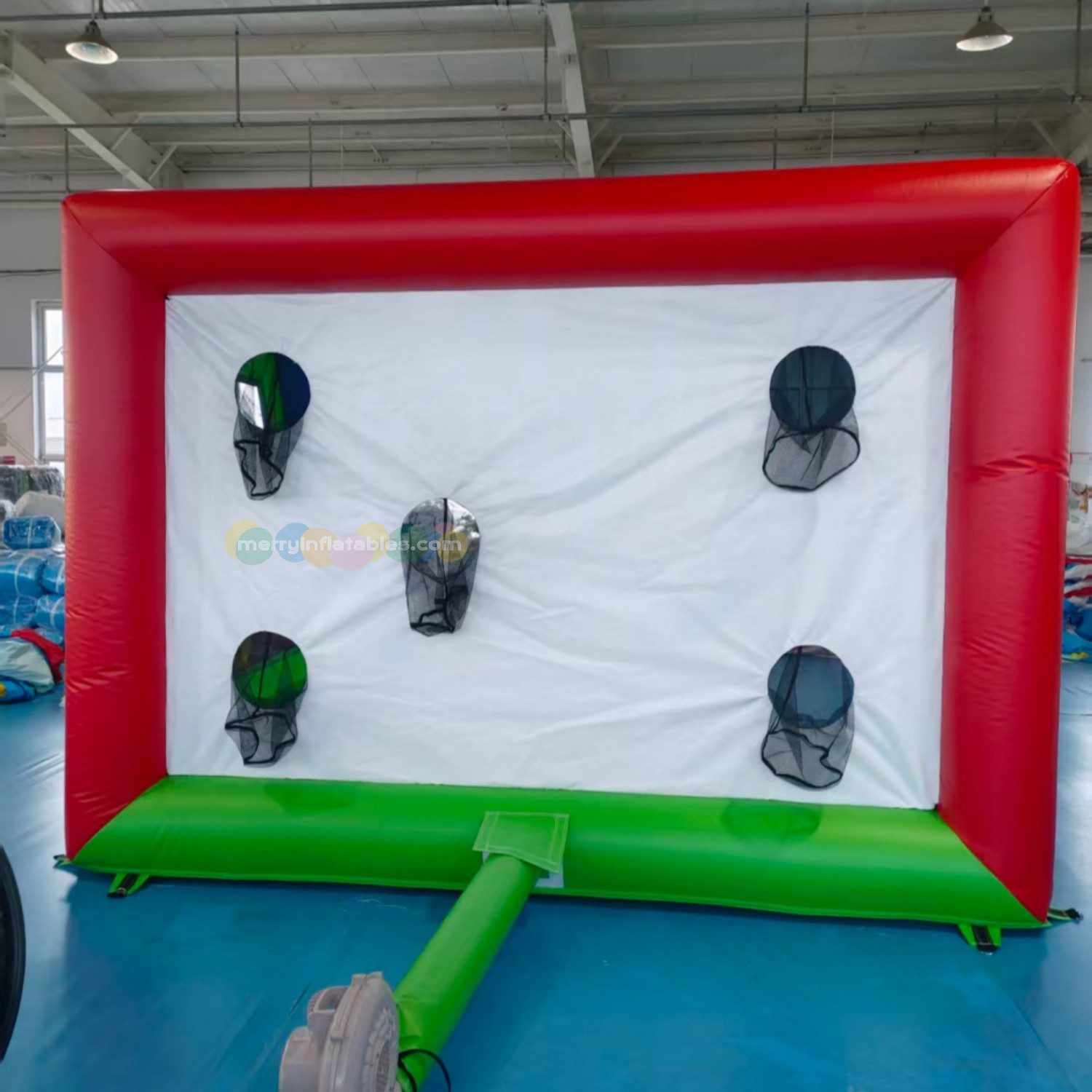 Inflatable shooting goals 1
