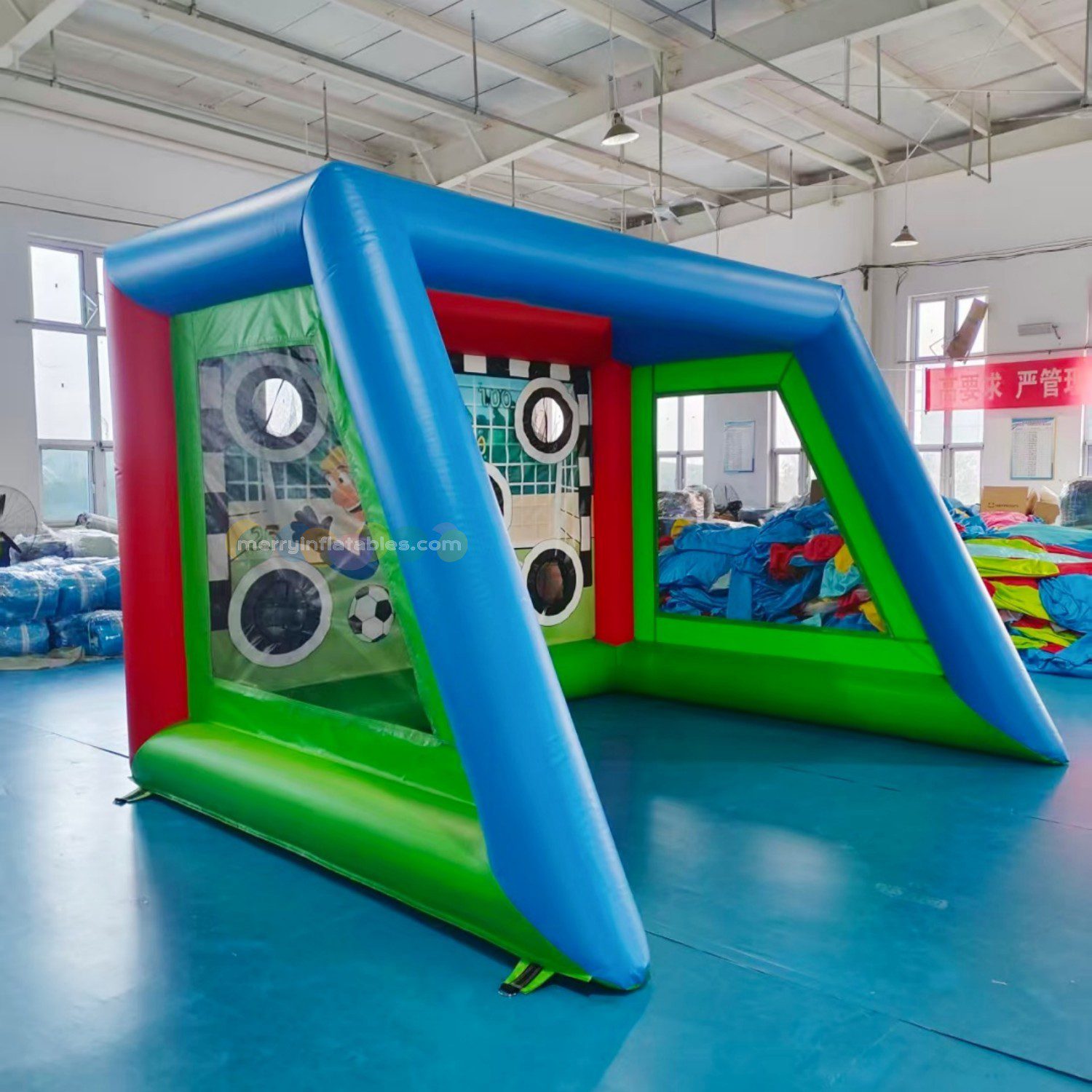Inflatable shooting goals 4