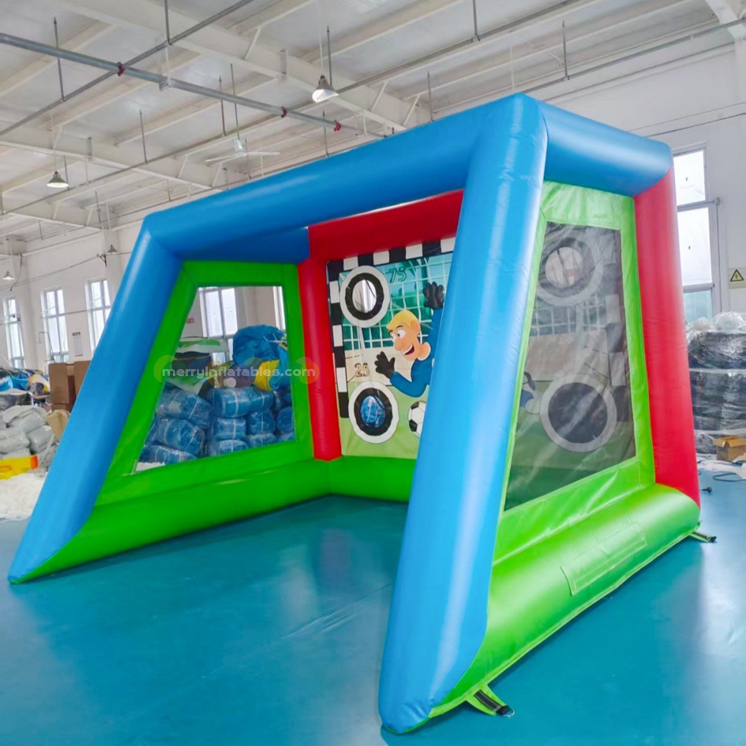 Inflatable shooting goals 5