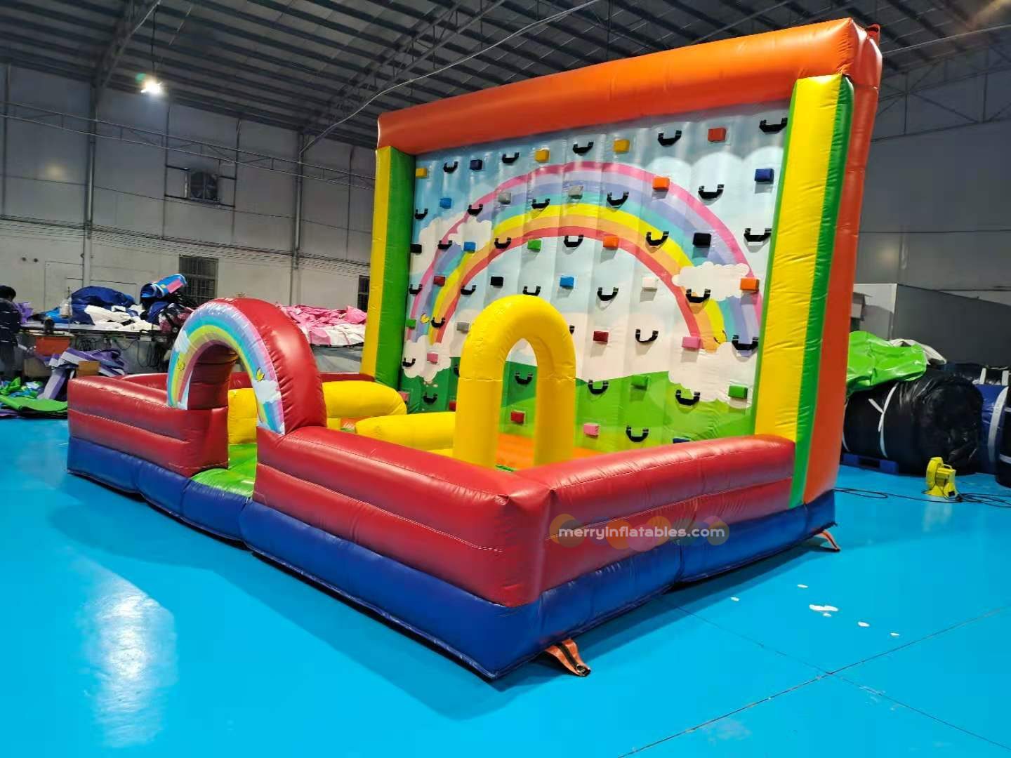 climbing wall rainbow4