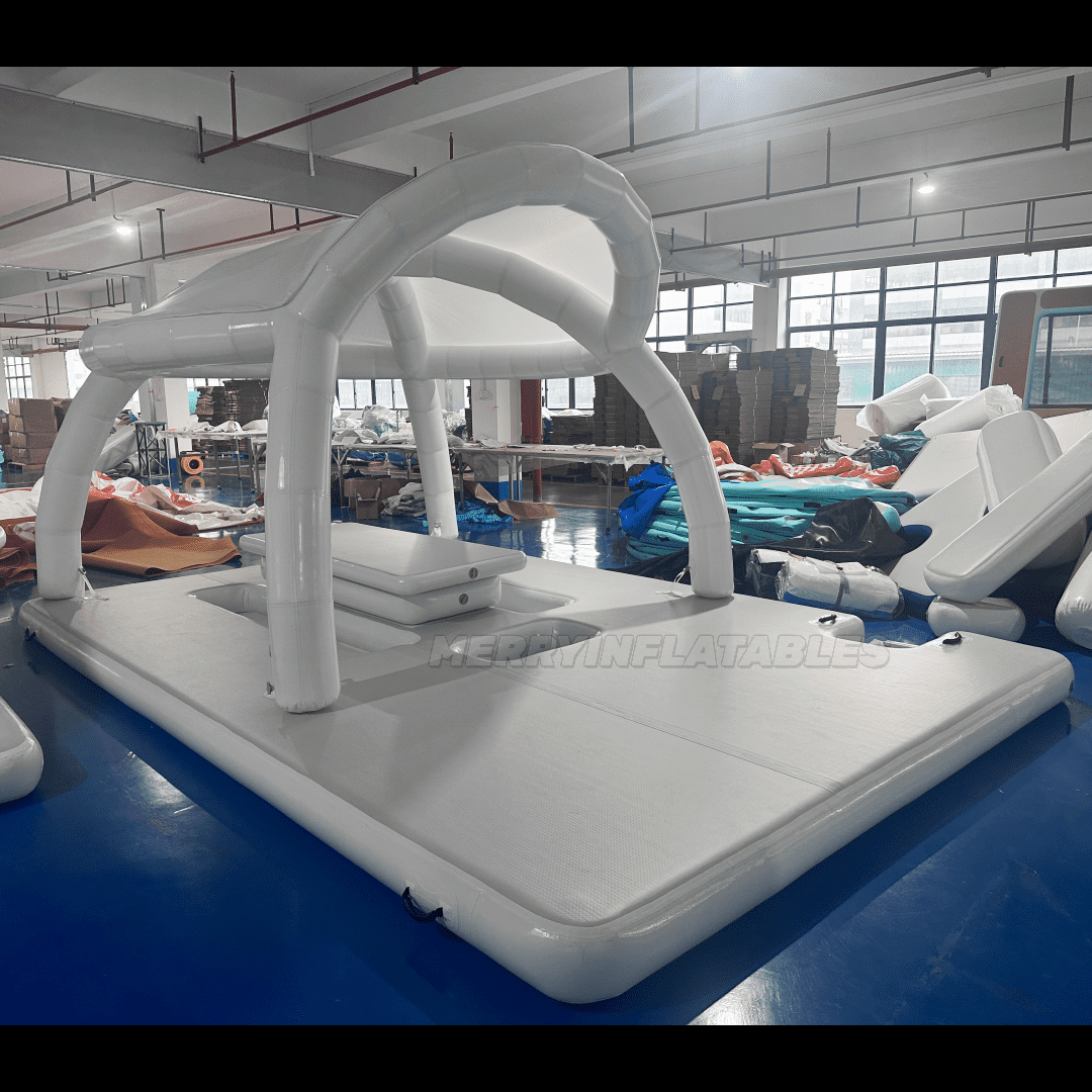 Inflatable dock 5x3m1