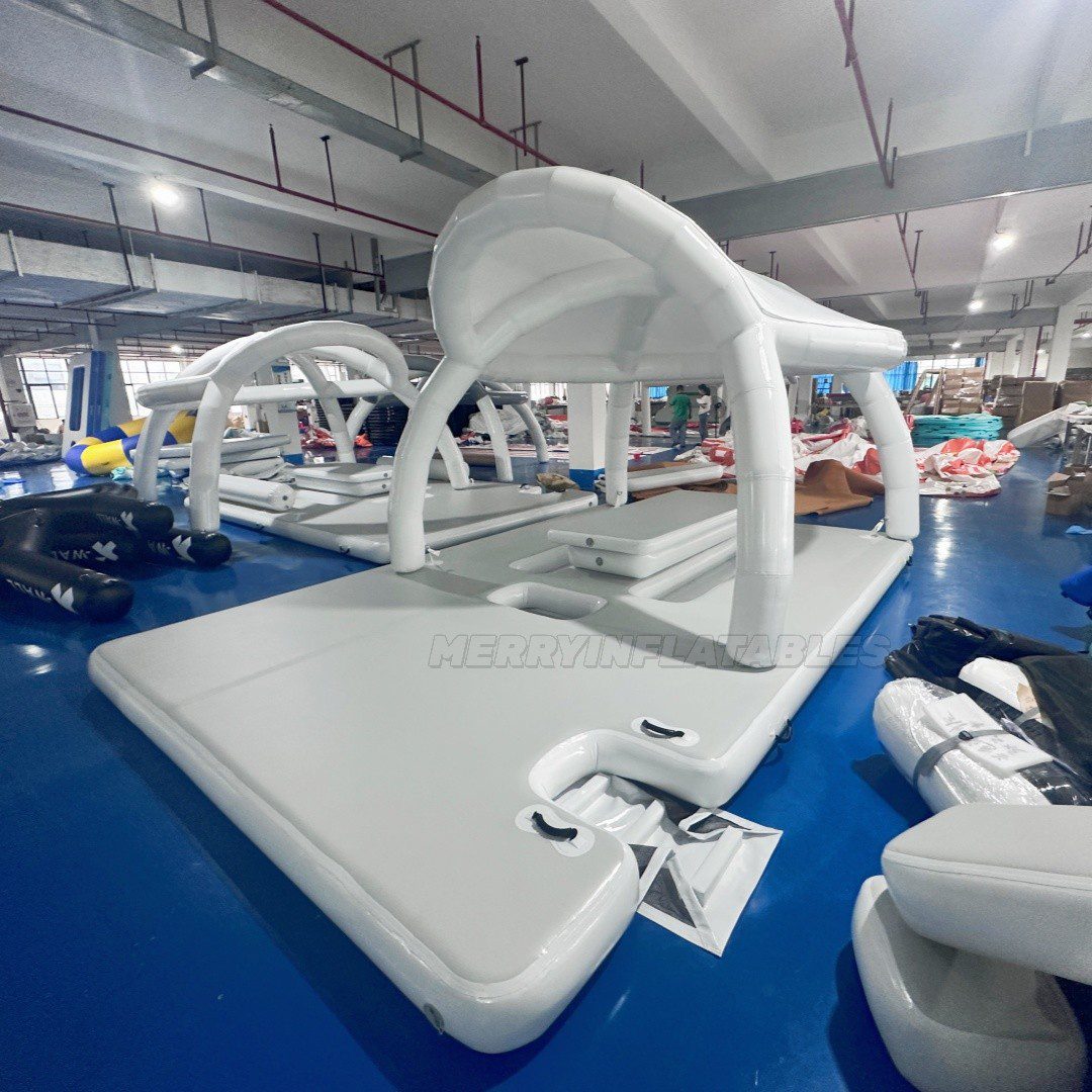Inflatable dock 5x3m3