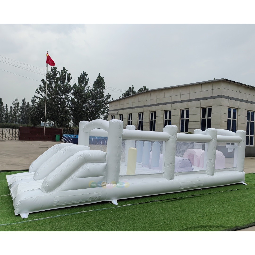 white PVC obstacle 1