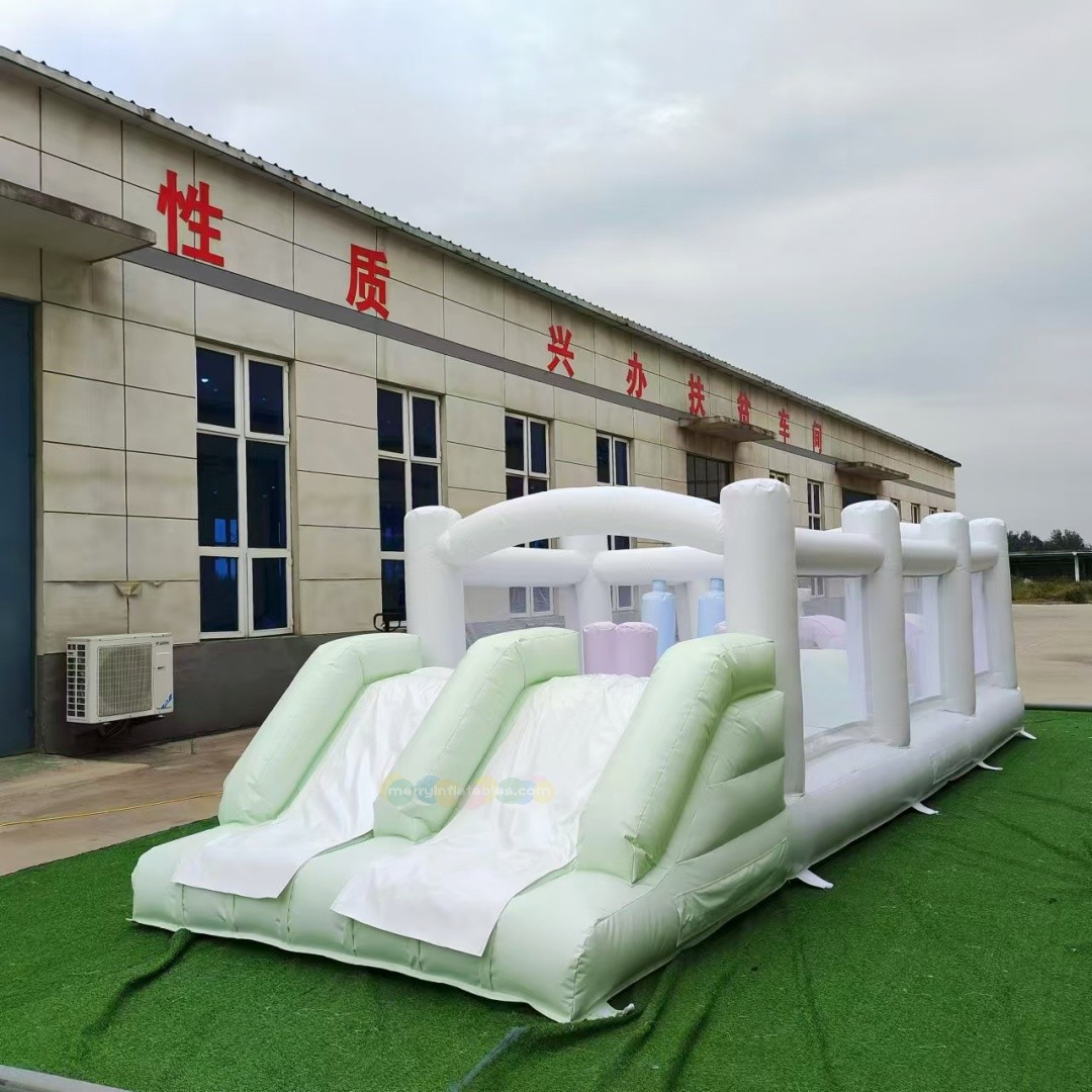 white PVC obstacle 4