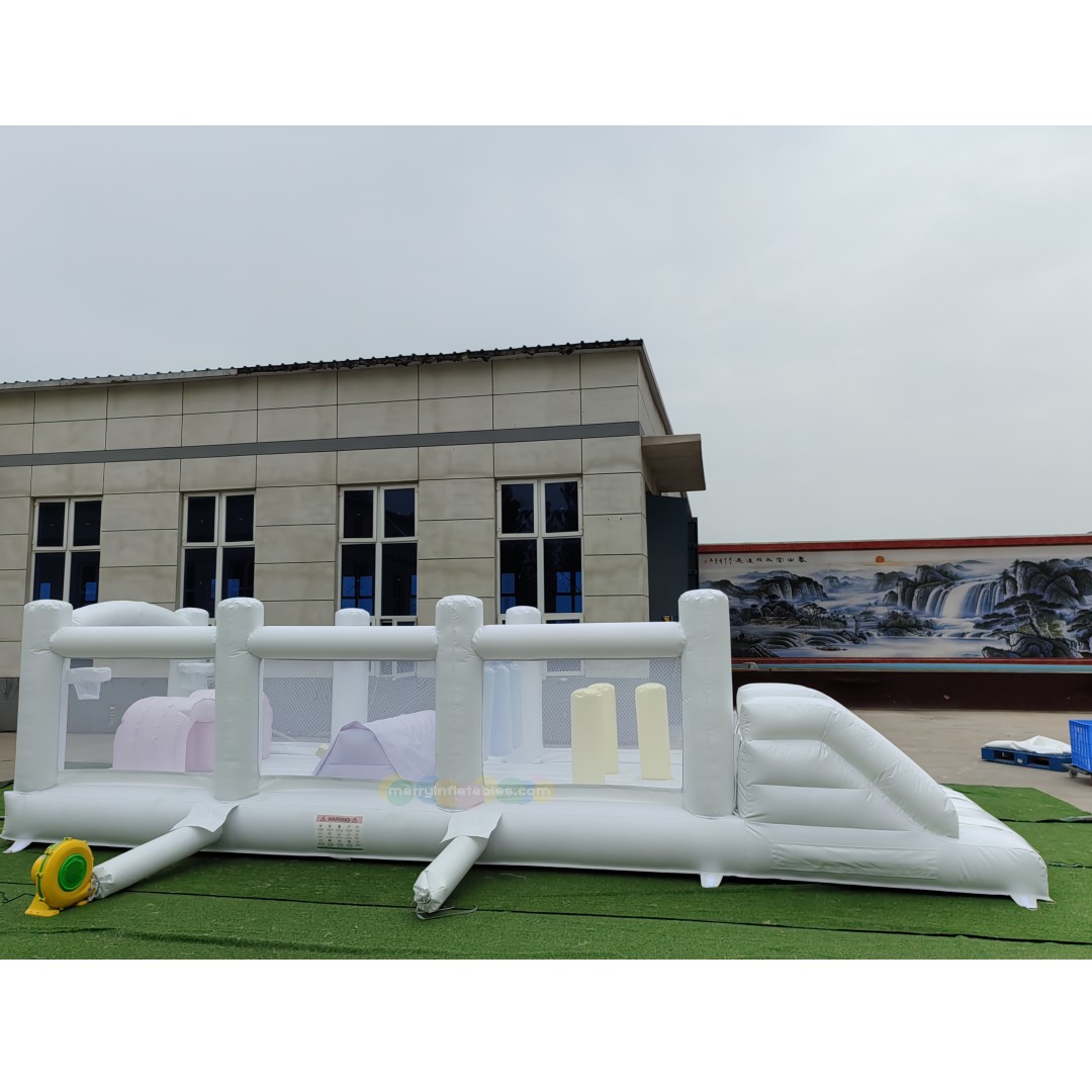 white PVC obstacle 8