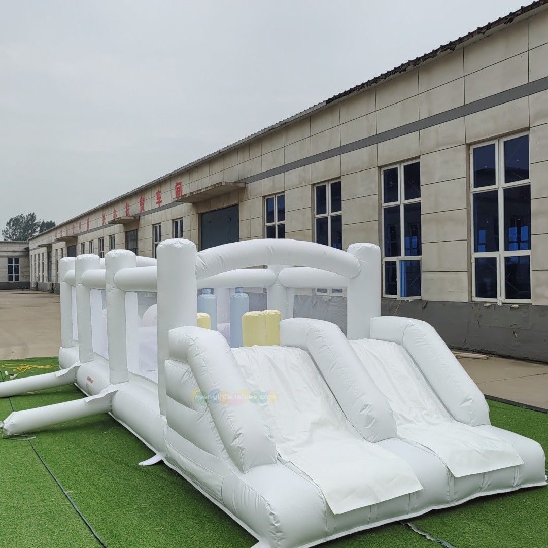 white PVC obstacle 9