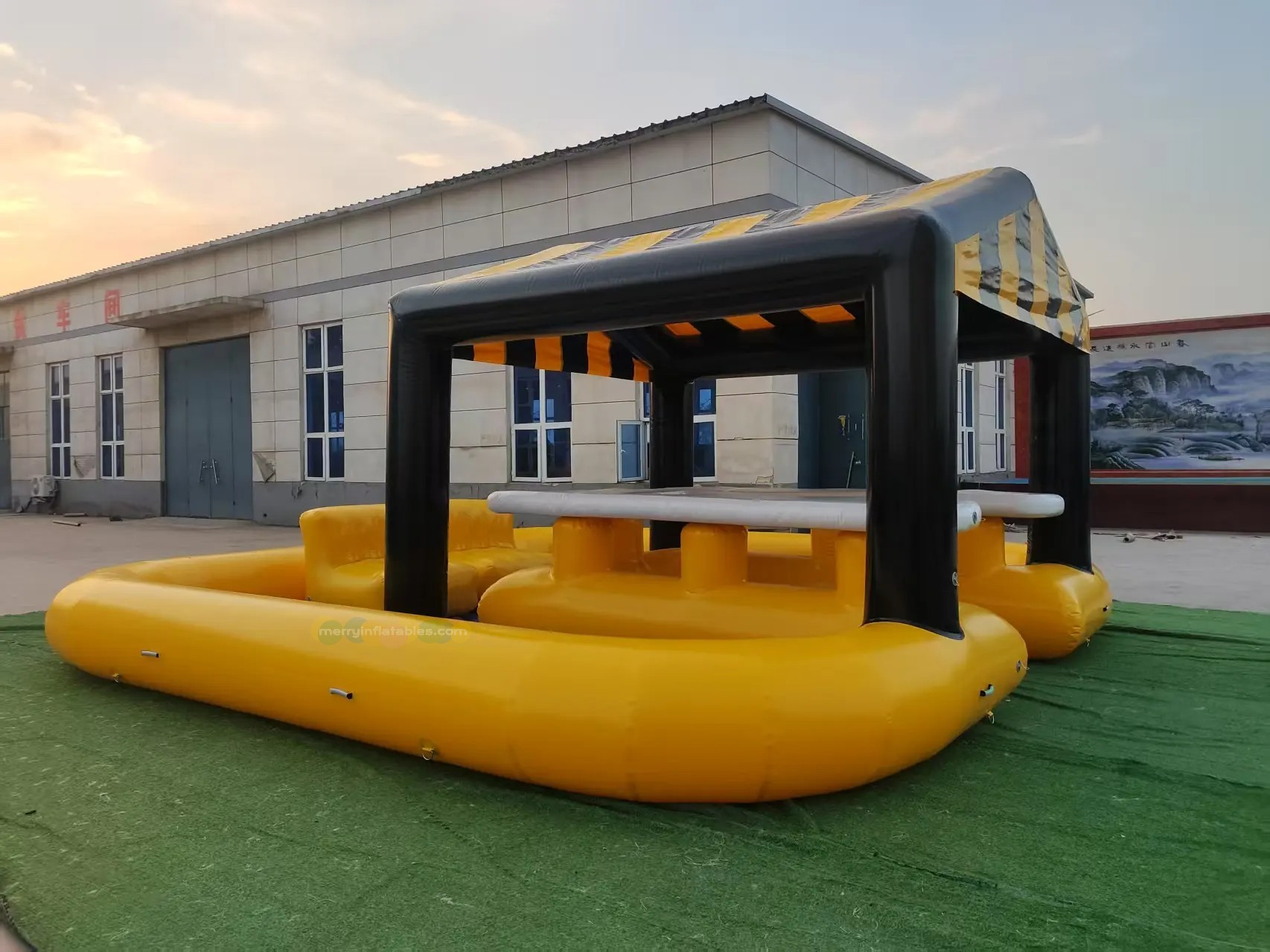 yellow pool bar 6